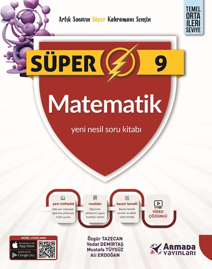 resm ARMADA 9.SINIF SÜPER MATEMATİK SORU KİTABI YENİ NESİL
