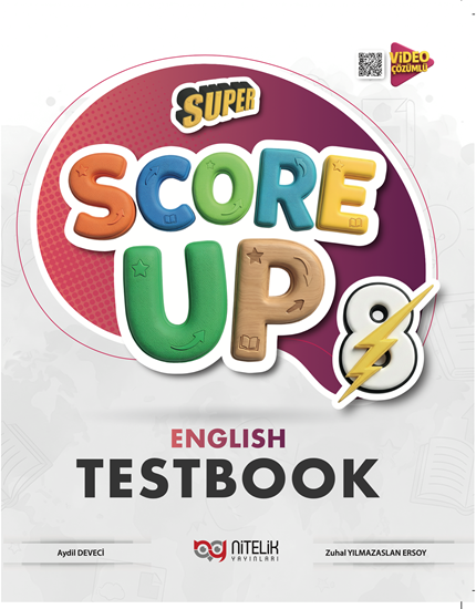 resm NİTELİK 8.SINIF SÜPER SCORE UP ENGLISH TESTBOOK *YENİ*