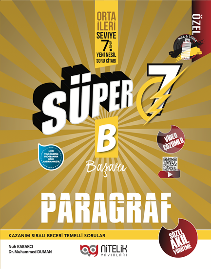 resm 7.SINIF SÜPER PARAGRAF SORU KİTABI