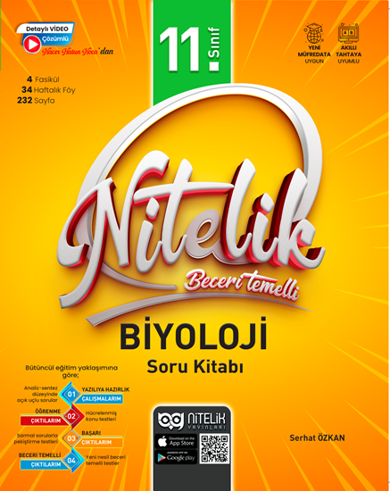 resm 11. SINIF BİYOLOJİ BECERİ TEMELLİ SORU KİTABI
