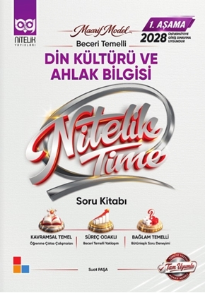 Resim Nitelik  1.Aşama Din Kültürü ve Ahlak Bilgisi Beceri Temelli  Soru Kitabı